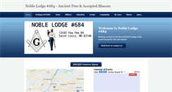 Desktop Screenshot of noble684.com